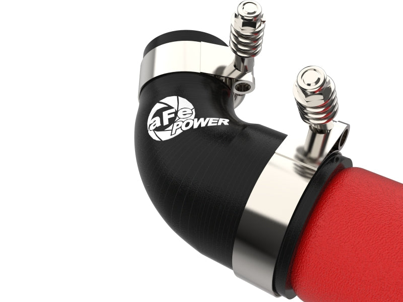 AFE 2018-2020 Kia Stinger 19-22 G70 BladeRunner 3in Aluminum Hot Charge Pipe Red - Burkken Auto Parts