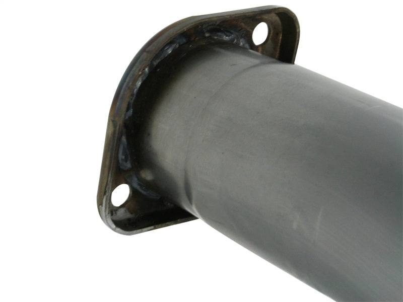 aFe MACHForce XP Exhaust Cat-Back SS-409 4in Polished Tip 11-12 Ford F-150 EcoBoost V6-3.5L (tt) - Burkken Auto Parts