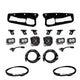 Baja Designs 2021+ Ford Bronco Clear SAE Fog Pocket Kit w/Upfitter - Burkken Auto Parts