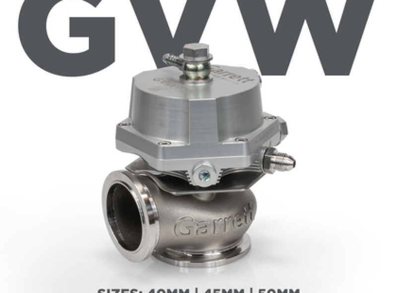 Garrett GVW-40 40mm Wastegate Kit - Silver - Burkken Auto Parts