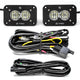 Baja Designs S2 Pro Wide Cornering Pair Flush Mount LED Light Pod Kit - Burkken Auto Parts