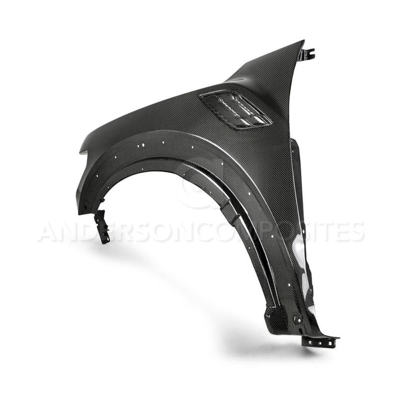 Anderson Composites 17-18 Ford Raptor Type-OE Carbon Fiber Fenders w/ Vents - Burkken Auto Parts