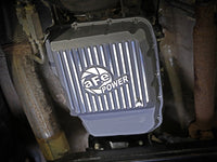 aFe Transmission Pan Raw w/ Machined Fins 13-19 Dodge Diesel Trucks L6-6.7L (td) - Burkken Auto Parts