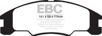 EBC 10-11 Ford Focus 1.6 Greenstuff Front Brake Pads - Burkken Auto Parts