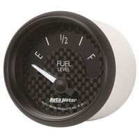 Autometer GT Series 52mm Short Sweep Electronic 240-33 ohms Fuel Level (For use w/ 3262) - Burkken Auto Parts