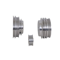BBK 85-97 GM Truck 305 350 Underdrive Pulley Kit - Lightweight CNC Billet Aluminum (3pc) - Burkken Auto Parts