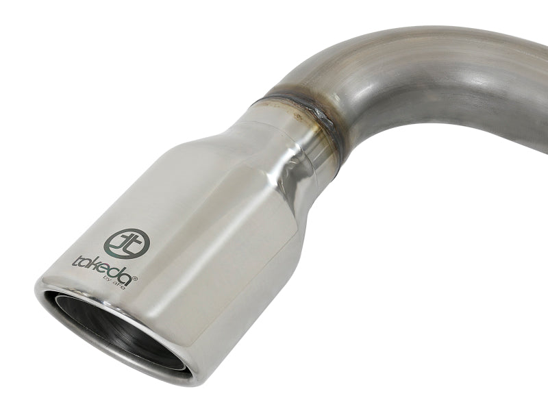 aFe Takeda 3in-2.5in SS Axle-Back Exhaust w/Polished Tips 2018 Hyundai Elantra GT Sport I4-1.6L(t) - Burkken Auto Parts