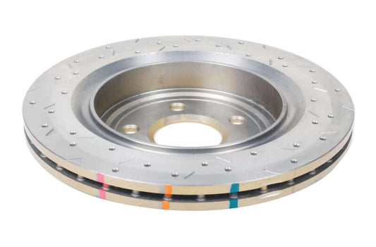 DBA 05-12 Corvette C6 w/Z51 pkg Rear Drilled & Slotted 4000 Series Rotor