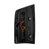 AlphaRex 02-06 Dodge Ram1500 + 03-06 Dodge Ram2500/3500 Luxx-Series LED Tail Lights (Pair) Black/Red - Burkken Auto Parts