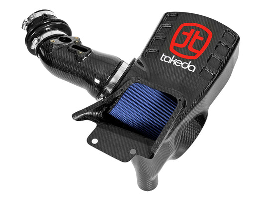 aFe Momentum Black Series Carbon Fiber CAIS w/Pro 5R Filter 17-18 Honda Civic Type R I4-2.0L (t) - Burkken Auto Parts