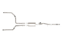 aFe Gemini XV 3in 304 SS Cat-Back Exhaust w/ Cutout 19-21 GM Silverado/Sierra 1500 V8 - Burkken Auto Parts