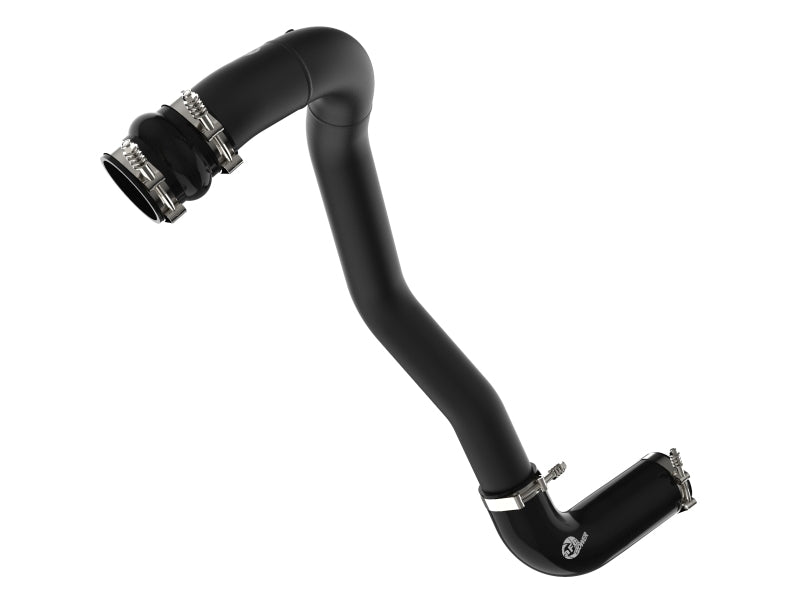 afe 08-10 Ford Trucks V8-6.4L (td) BladeRunner 3 IN Aluminum Hot Charge Pipe - Black - Burkken Auto Parts