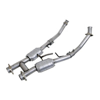 BBK 94-95 Mustang 5.0 High Flow H Pipe With Catalytic Converters - 2-1/2 - Burkken Auto Parts
