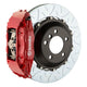 Brembo 02-06 Q45 Front GT BBK 4 Piston Cast 2pc 355x32 2pc Rotor Slotted Type-3-Red - Burkken Auto Parts