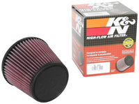 K&N Universal Clamp-On Air Filter 2.75in Flange ID x 5.875in Base OD x 4.5in Top OD x 5in Height - Burkken Auto Parts