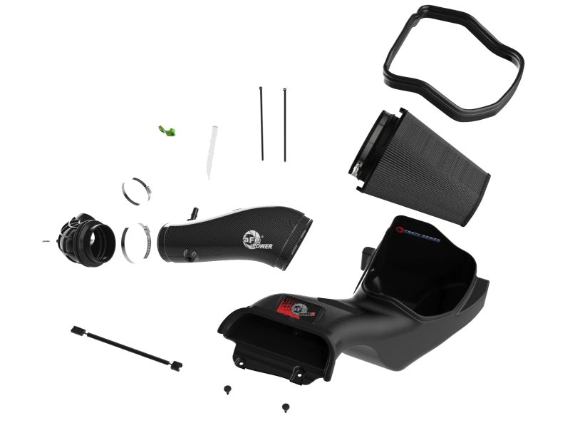 aFe 23-24 Ford F150 Raptor R V8 5.2L Supercharged Track Series Air Intake w/ Black PDS Filter - Burkken Auto Parts