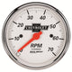 Autometer Arctic White GM 3-1/8in 7000RPM 4, 6, 8 Cyl Electrical Tachometer Gauge - Burkken Auto Parts