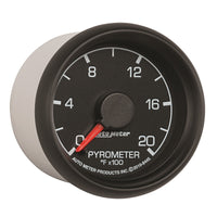 Autometer Factory Match Ford 52.4mm Full Sweep Electronic 0-2000 Deg F EGT/Pyrometer Gauge - Burkken Auto Parts