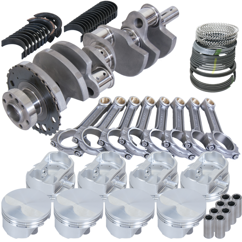 Eagle Chevy LS2 4.000in Crank 24 Tth Reluctor 6.125in I-Beam Rods 4.030in Pistons Rotating Assembly - Burkken Auto Parts