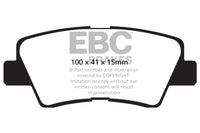 EBC 09-11 Hyundai Azera 3.3 Greenstuff Rear Brake Pads - Burkken Auto Parts