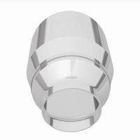MagnaFlow Tip Stainless Double Wall Round Single Outlet Polished 4.5in DIA 2.5in Inlet 5.75in Length - Burkken Auto Parts