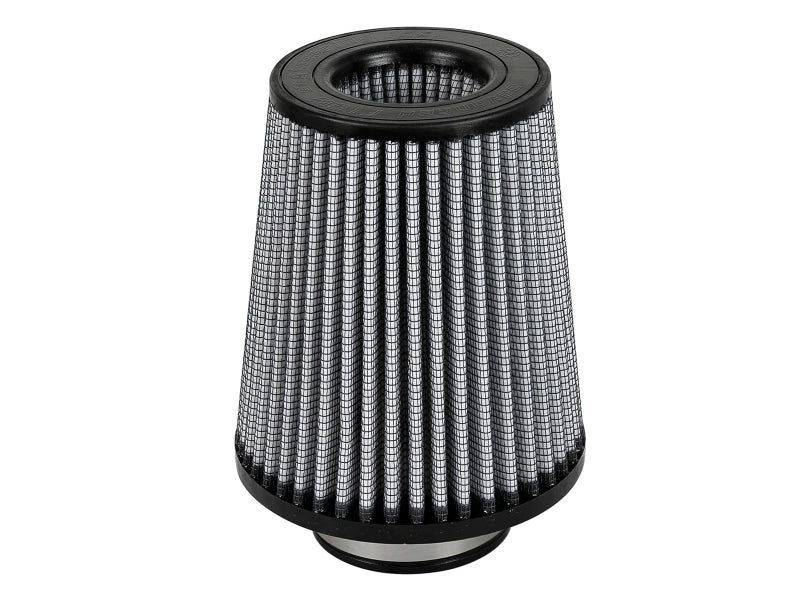aFe MagnumFLOW Pro Dry S Air Filters 3-1/2 F x 6 B x4-1/2 T (INV) x 7 H in - Burkken Auto Parts