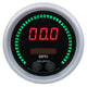 Autometer 85.7mm Black Switchable 260 MPH / 260 KM/H Speedometer Sport-Comp Elite Digital Gauge - Burkken Auto Parts