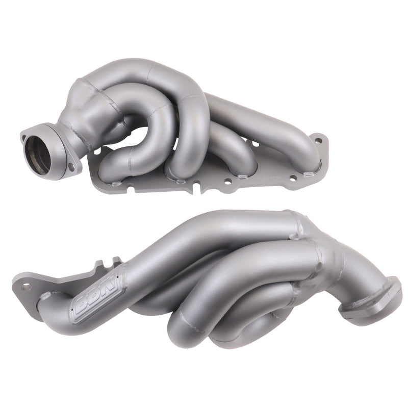BBK 11-14 Ford F-150 Coyote 5.0 Shorty Tuned Length Exhaust Headers - 1-3/4in Titanium Ceramic - Burkken Auto Parts