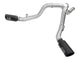 aFe Atlas Exhaust 4in Dual DPF-Back Al Steel w/ Black Tips 16-17 GM Diesel Truck V8-6.6L (td) LML - Burkken Auto Parts