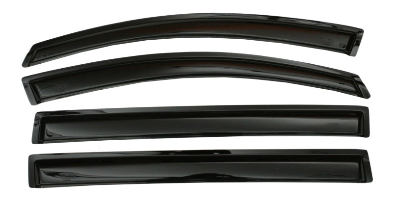 AVS 11-17 Honda Odyssey Ventvisor Outside Mount Window Deflectors 4pc - Smoke - Burkken Auto Parts