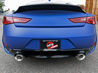 aFe POWER Takeda 2.5in 304 SS CB Exhaust w/ Polished Tips 17-19 Infiniti Q60 V6-3.0L (tt) - Burkken Auto Parts