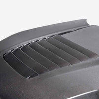 Anderson Composites 2024 Ford Mustang S650 Double-Sided Carbon Fiber Hood - Burkken Auto Parts