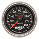 AutoMeter Gauge Water Temp 2-1/16in. 100-260 Deg. F Digital Stepper Motor Chevy Red Bowtie Black - Burkken Auto Parts