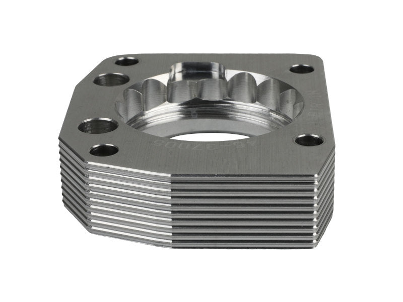 aFe 00-03 Honda S2000 L4 2.0L Silver Bullet Throttle Body Spacer - Silver - Burkken Auto Parts