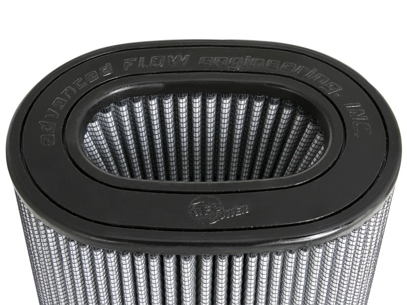 aFe Magnum FLOW Pro DRY S Replacement Air Filter F-(7X4.75) / B-(9X7) / T-(7.25 X 5) (Inv) / H-9in. - Burkken Auto Parts