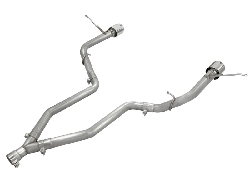 aFe MACHForce XP 14+ Jeep Grand Cherokee V6 3.0L (td) 2.5in DPF-Back 409SS Exhaust w/o Resonators - Burkken Auto Parts