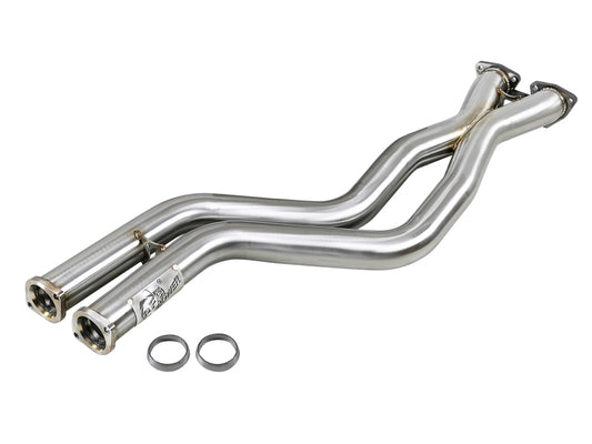 aFe Twisted Steel HDR X-Pipe SS-304 01-06 BMW M3 3.2L S54 - Burkken Auto Parts