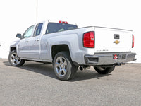 aFe Gemini XV 3in 304SS CB Exhaust w/ Cutout 14-19 GM Trucks 4.3/5.3L w/ Pol Tips - CrewCab/Extended - Burkken Auto Parts