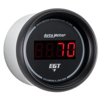 Autometer Z Series 52mm 0-2000 Deg F Digital EGT/Pyrometer Gauge - Burkken Auto Parts