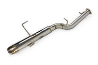 ISR Performance Series II - EP Single Tip Blast Pipe Exhaust - Resonated - 95-98 Nissan 240sx (S14) - Burkken Auto Parts