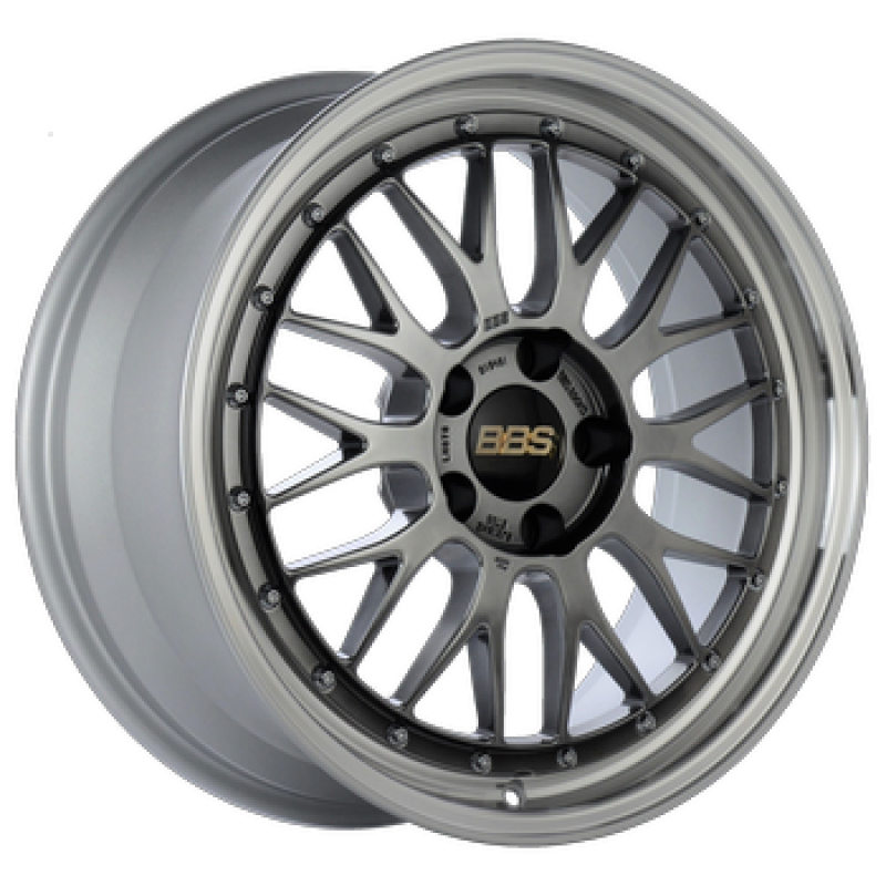 BBS LM 18x8 5x114.3 ET40 Diamond Black Center / Machined Lip Wheel -82mm PFS/Clip Required - Burkken Auto Parts