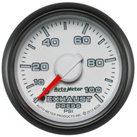 Autometer Factory Match 52.4mm Mechanical 0-100 PSI Exhaust (Drive) Pressure Gauge - Burkken Auto Parts