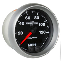 Autometer Sport-Comp II 3-3/8in 0-140MPH In-Dash Electronic GPS Programmable Speedometer - Burkken Auto Parts