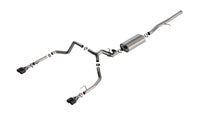 Borla 2024 Chevy Silverado 1500 6.2L V8 Touring Catback Exhaust w/ Simulator - CF Black Anodized - Burkken Auto Parts