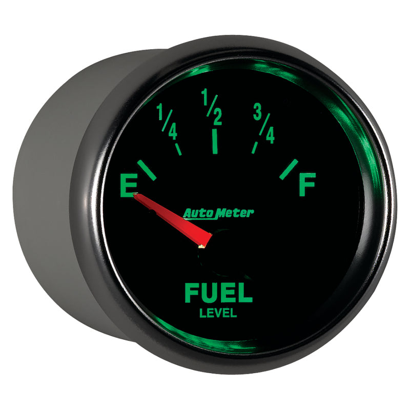 AutoMeter Gauge Fuel Level 2-1/16in. 240 Ohm(e) to 33 Ohm(f) Elec Gs - Burkken Auto Parts