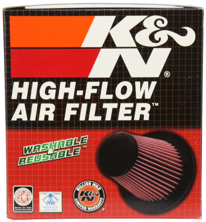 K&N Filter Universal Air Filter Carbon Fiber Top With 6in Flange x 7.5in Base x 6in H - Burkken Auto Parts