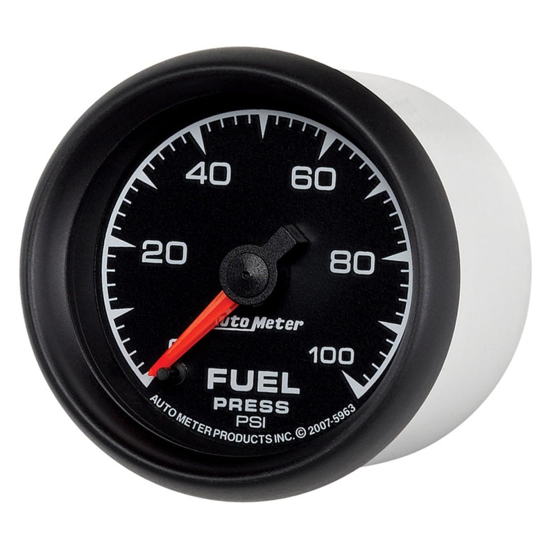 Autometer ES 52mm 0-100 PSI Fuel Pressure Gauge - Burkken Auto Parts