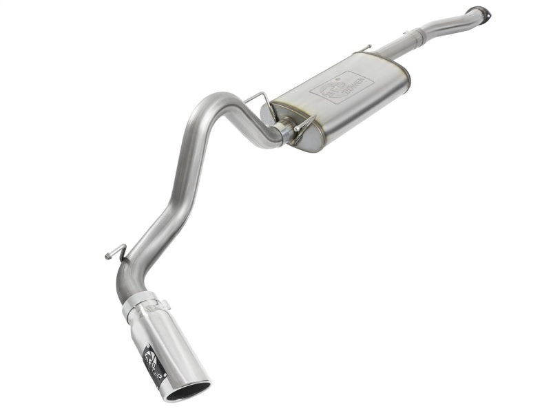 aFe MACHForce XP Cat-Back SS Exhaust w/ Polished Tips 16 Toyota Tacoma V6-3.5L - Burkken Auto Parts