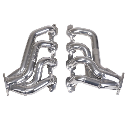 BBK 16-20 Chevrolet Camaro SS 6.2L Shorty Tuned Length Exhaust Headers - 1-3/4in Silver Ceramic - Burkken Auto Parts