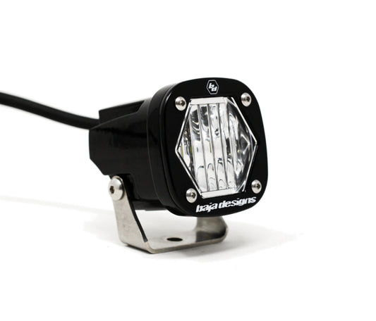 Baja Designs S1 Wide Cornering LED Light w/ Mounting Bracket Single - Burkken Auto Parts